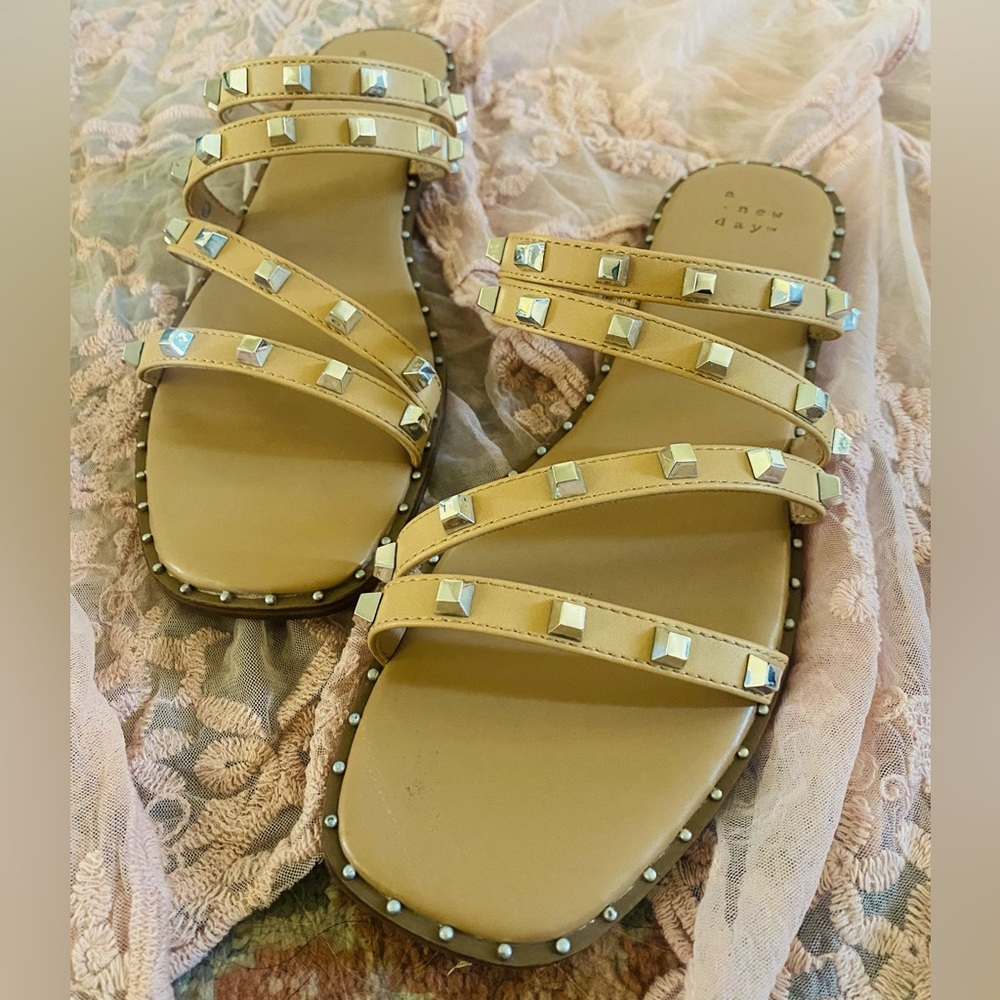 NEW! a.new.day sandals size 9